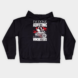 Lets Be Winchesters V2 Kids Hoodie